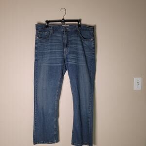 Comfortable Denizen Men's Relaxed Fit Blue Jeans Size 40